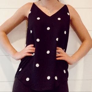 polka dot tank top